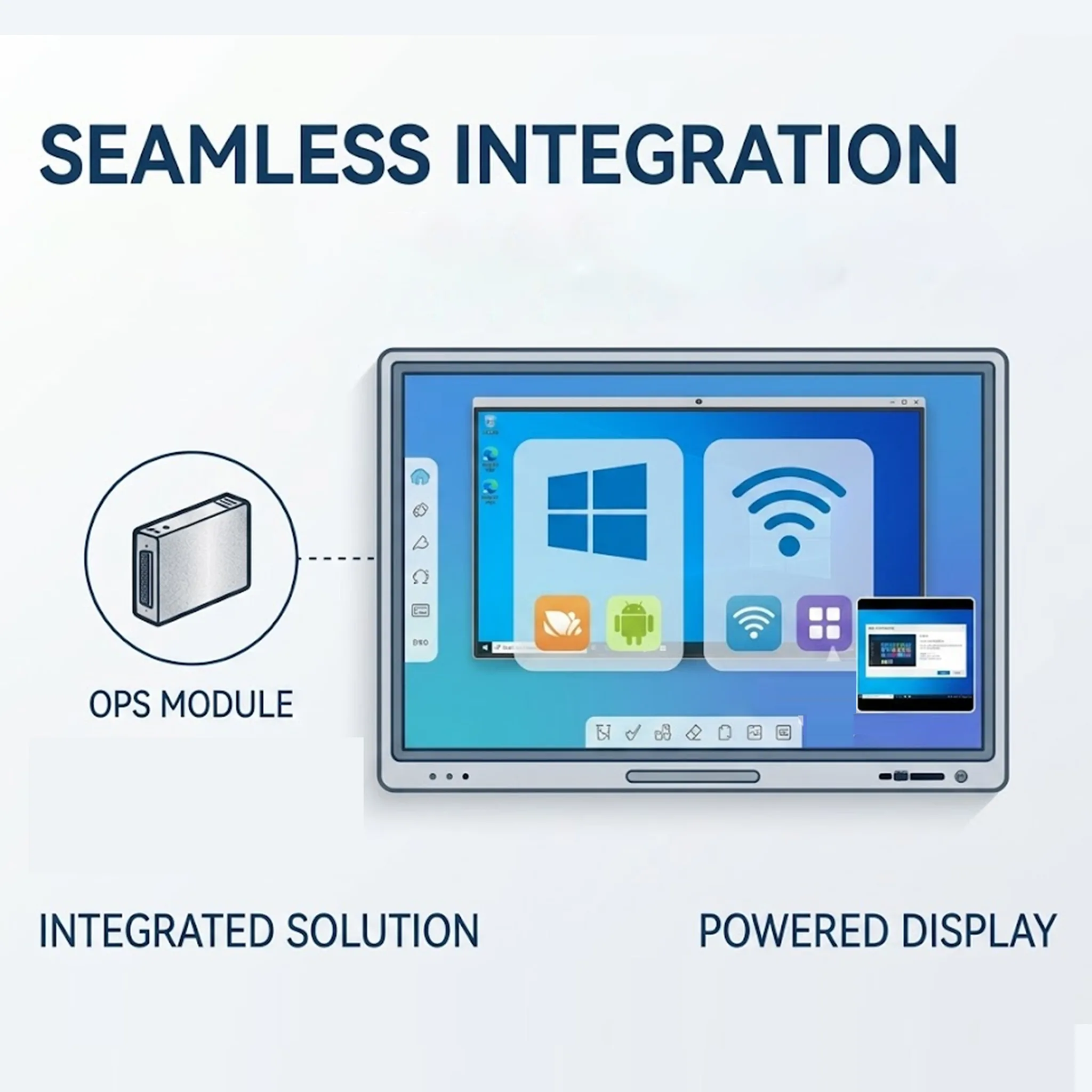 OPS Slot Explained: Interactive Whiteboard Upgrade Flexibility Qtenboard