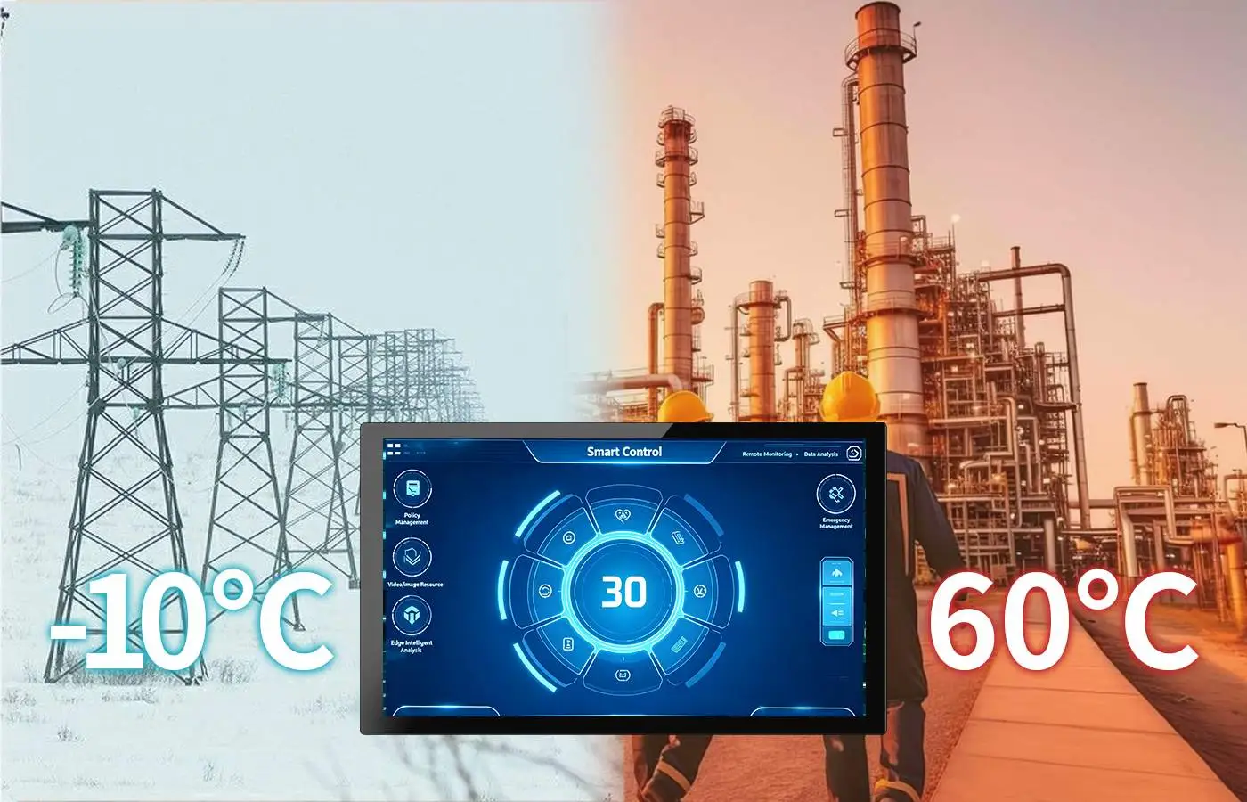 Harsh Industrial Wide Temperature Operating Environment