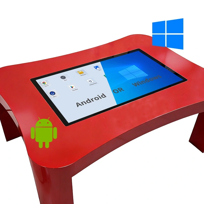 Qtenboard Touch Table Windows & Android Dual System Selection
