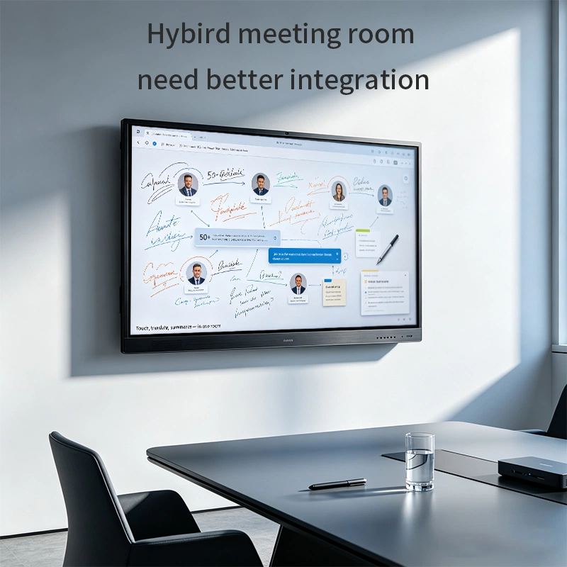 Meeting Displays for Zoom & Teams Integration Qtenboard