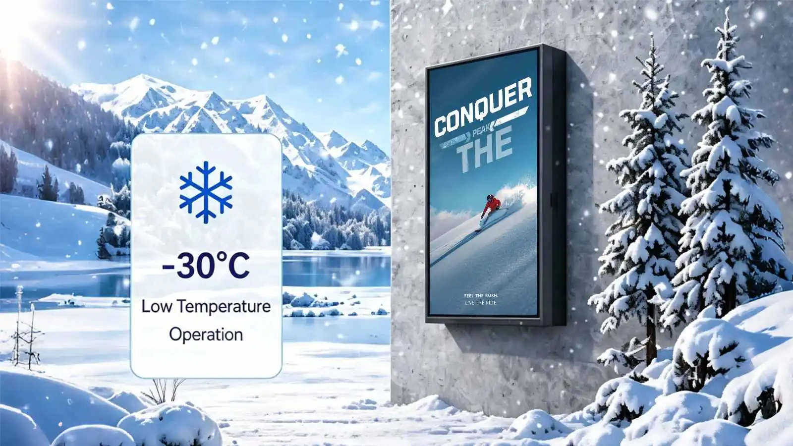 Qtenboard‑30℃ low‑temperature working scenario diagram