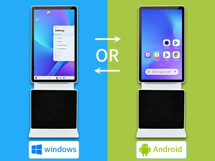 Android or Windows System Optional