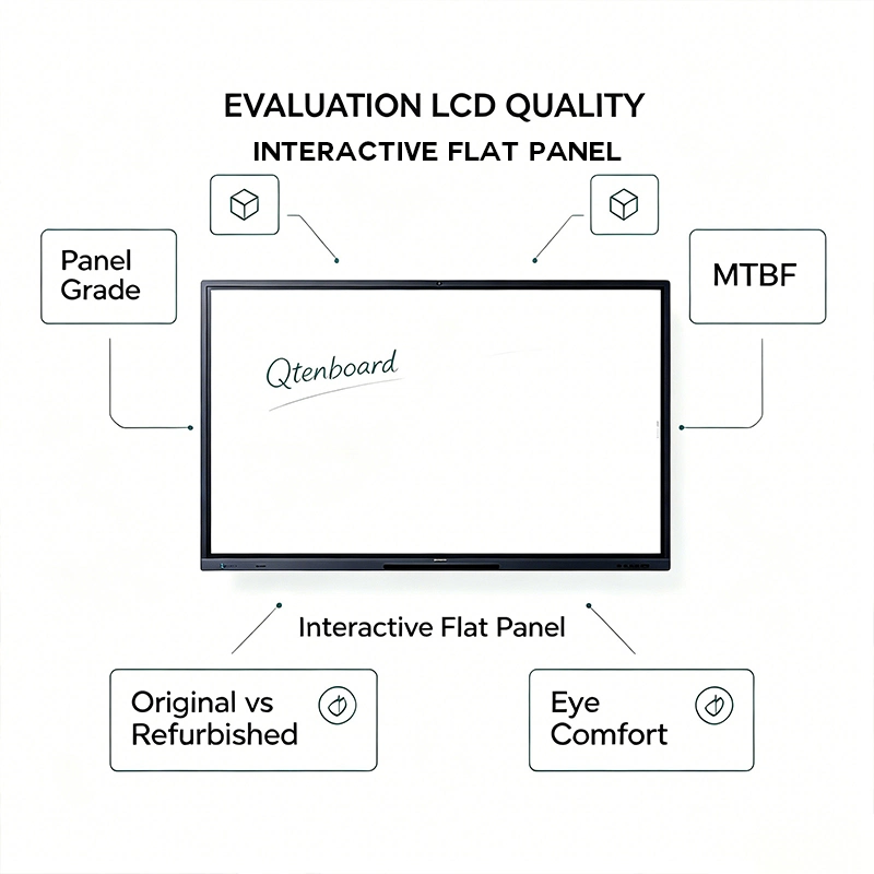 How to Evaluate LCD Panel Quality for IFPD: Panel Grades, MTBF & Panel Sourcing Guide