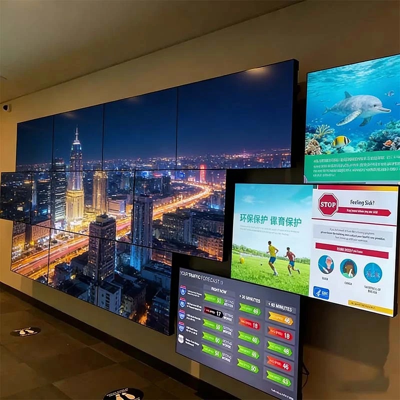 Qtenboard LCD Video Wall Factory Production Line
