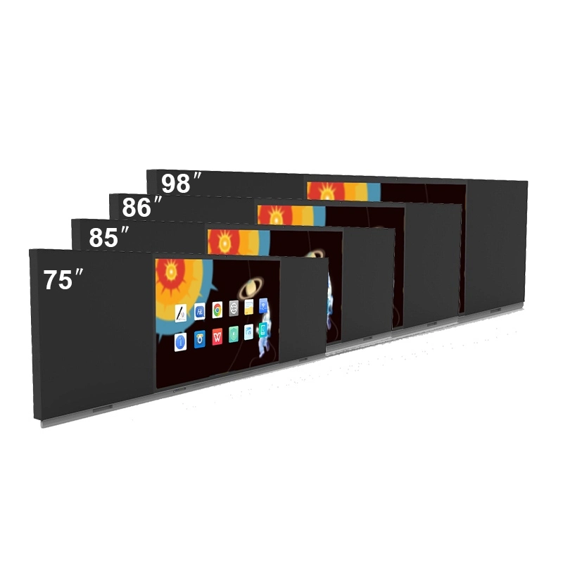 Full range sizes Qtenboard nano interactive blackboard 75 85 86 98 inch infrared touch smart digital board for school education