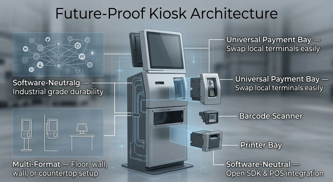 Future-Proof Modular Architecture design for self ordering kiosk self-ordering-kiosk-future-proof-modular-architecture.webp