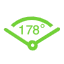 178 wide viewing angle icon