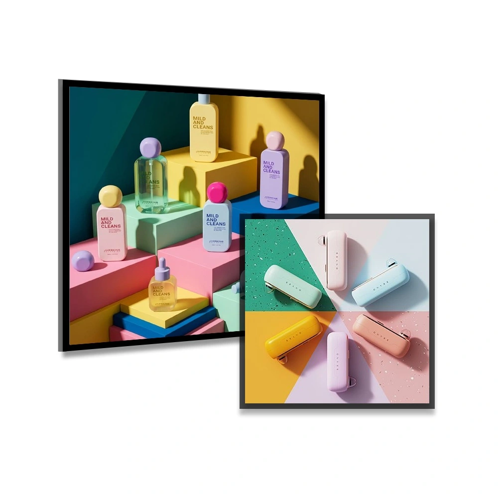 22 inch wall mounted square lcd digital advertising screen