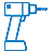 Electric drill icon