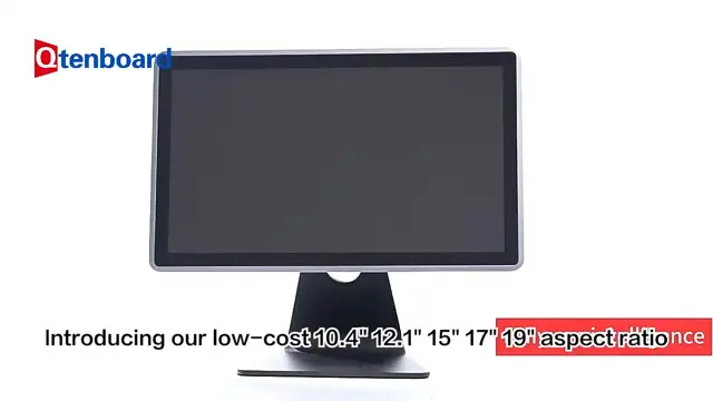 Dual Screen POS System Terminal 15.6" + 11.6" | Qtenboard