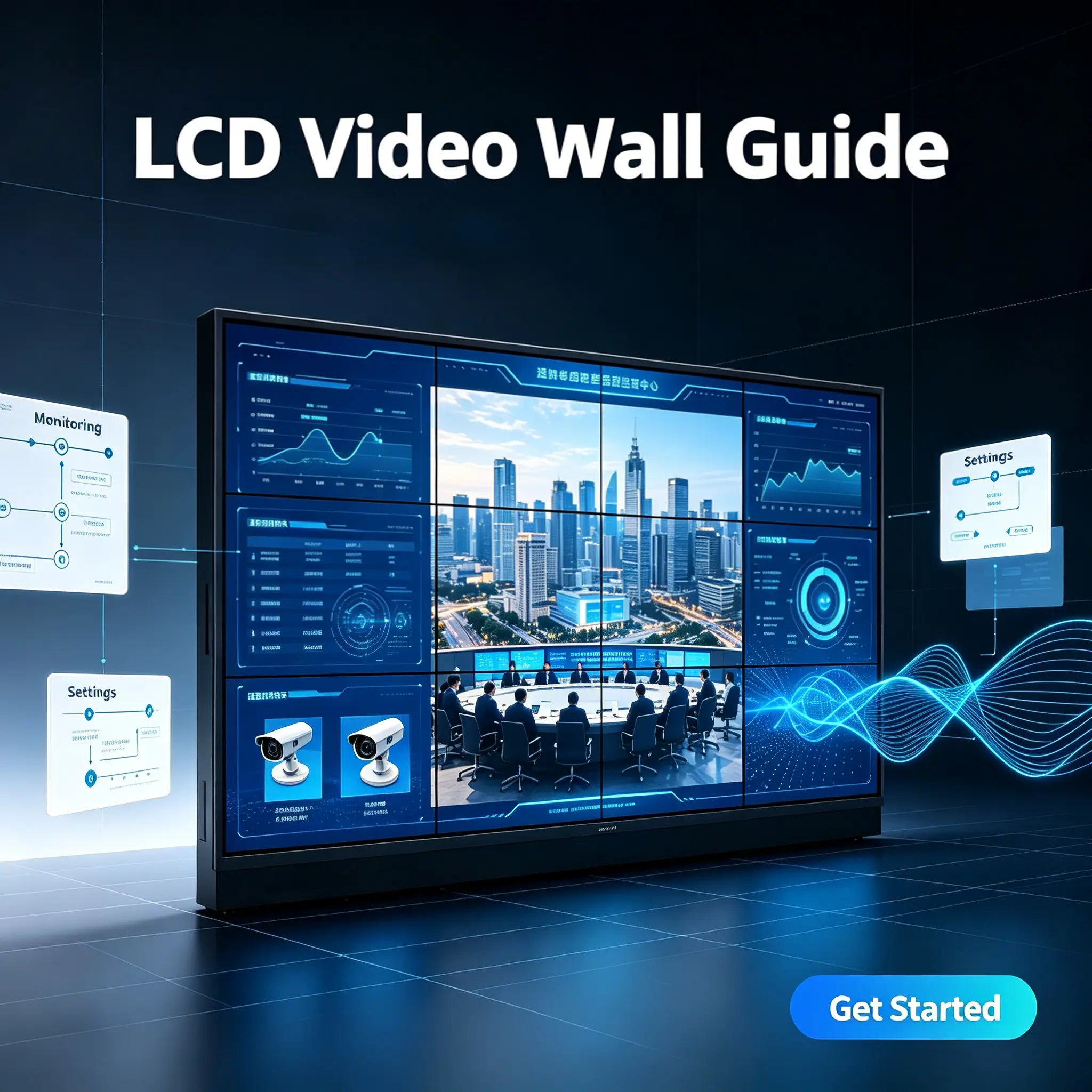 LCD Video Wall Factory Capability Guide: Manufacturing, QC & Project Support
