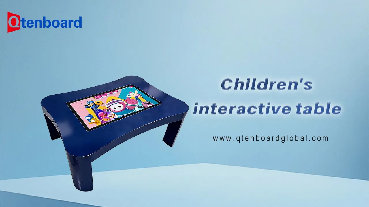 Kids Smart Interactive Touch Table for Educational Play Qtenboard