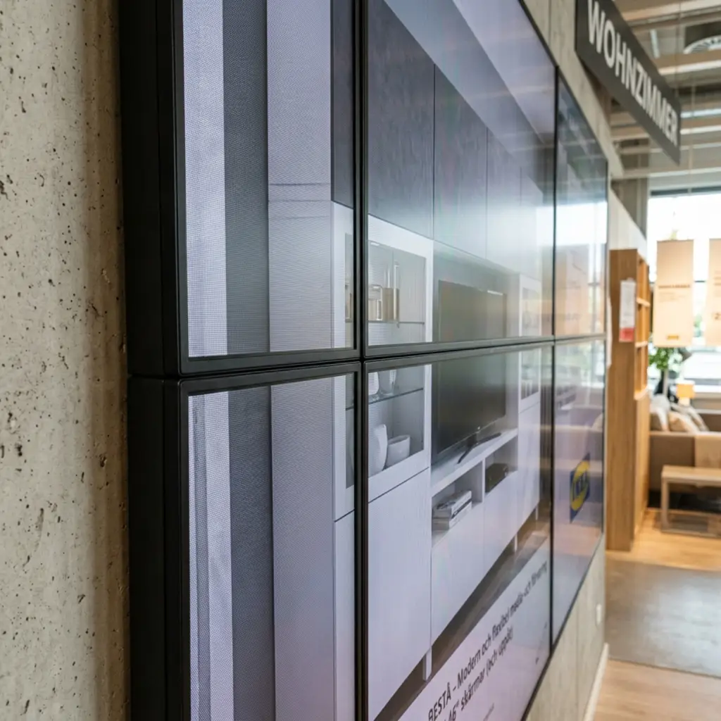 lcd video wall panels bezel comparison