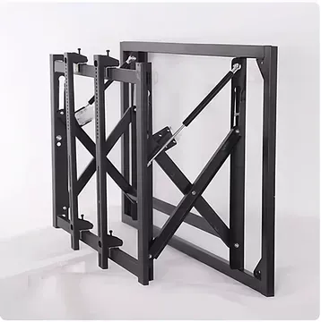 LCD Video Wall Hydraulic Front-Maintenance Bracket Installation Guide | Qtenboard