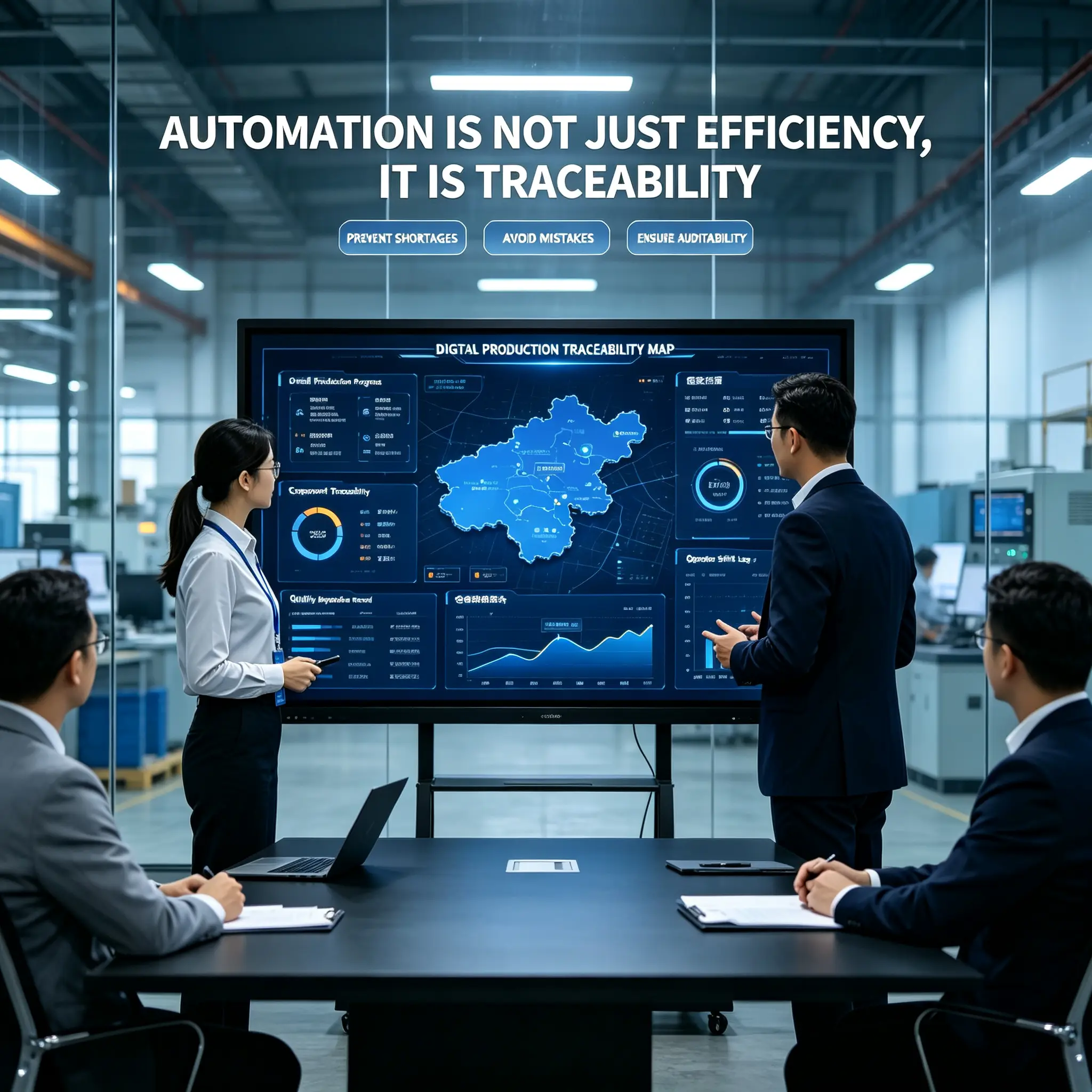 Smart Manufacturing & Product Traceability Qtenboard Factory