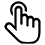 multi touch screen icon