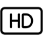 hd resolution icon