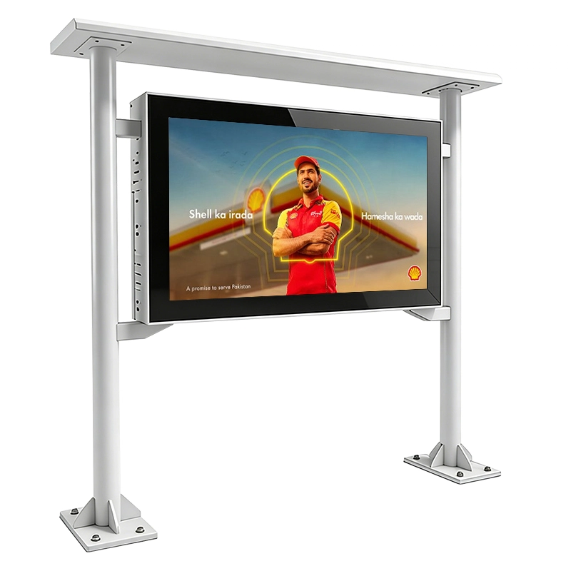 Bus Shelter Digital Signage | IP65 Outdoor Advertising Display - Qtenboard