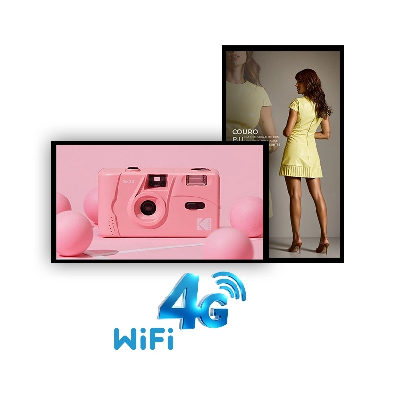 Qtenboard Digital Signage WiFi/4G Connectivity