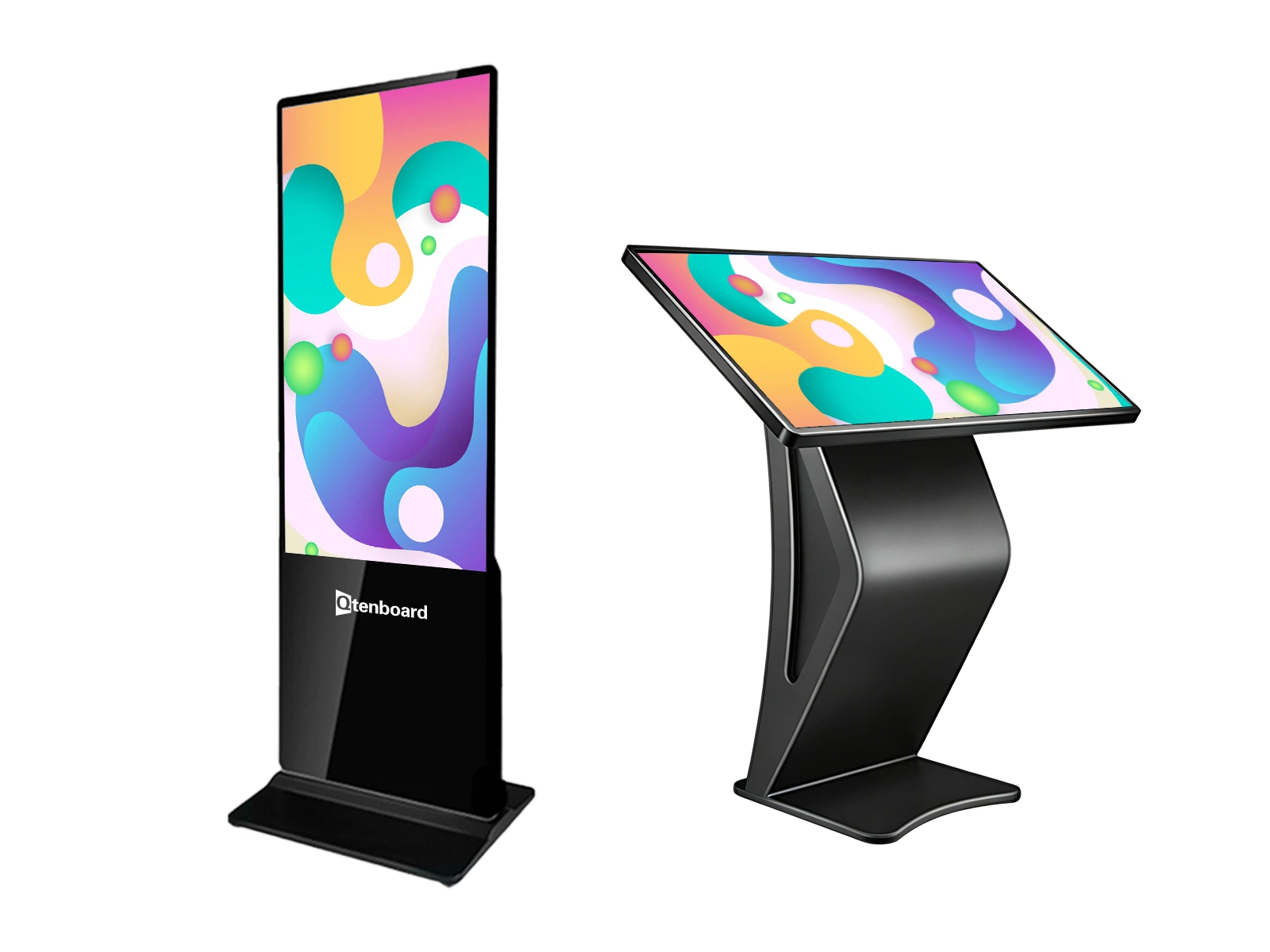 Qtenboard Digital Touch Signage (Touch Kiosk)