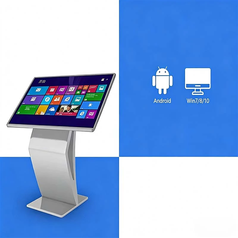 Qtenboard Floor-standing information wayfinding kiosk system with android or windows