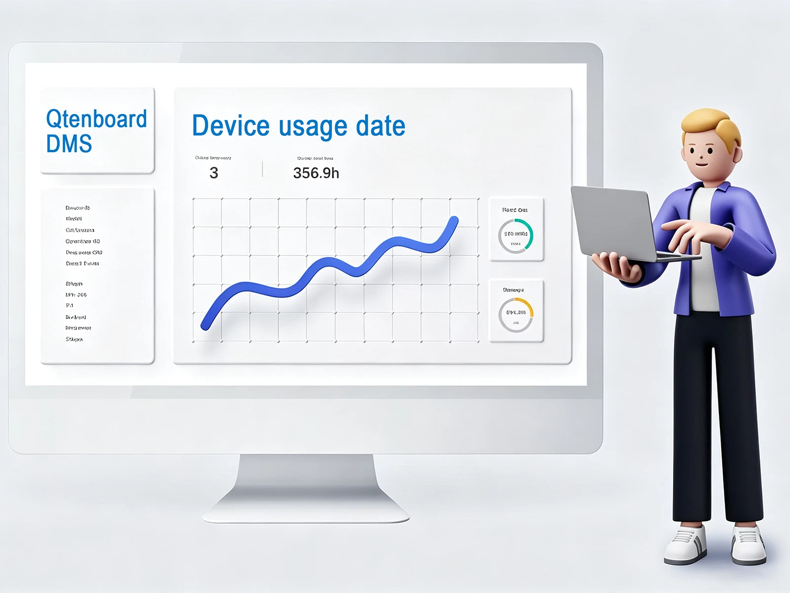 Qtenboard Pivot cloud remote device management dashboard