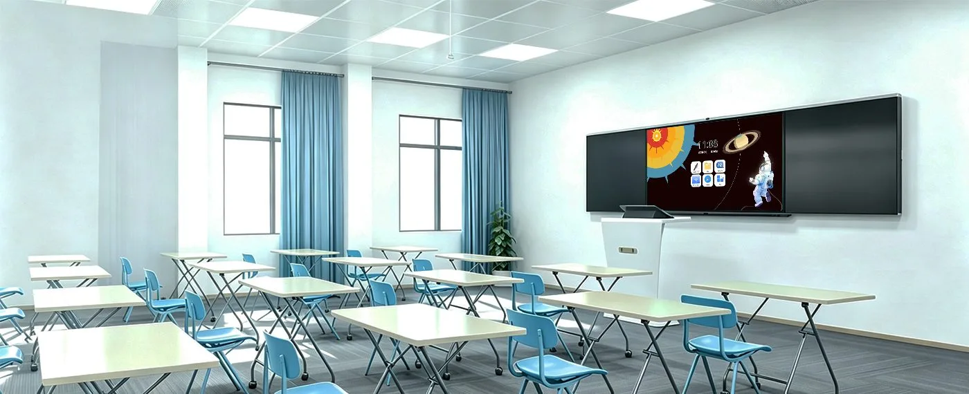 Qtenboard Nano Smart Blackboard B8620, all‑in‑one nano interactive blackboard designed for modern K12 classroom teaching