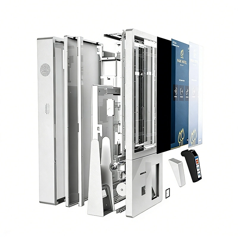 Payment Kiosk exploded view structure disassembly diagram