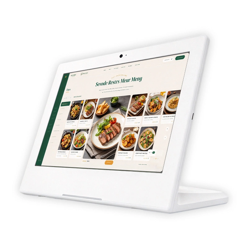 Countertop Digital Menu Board for Cafes Milk Tea Shops and Restaurants Qtenboard