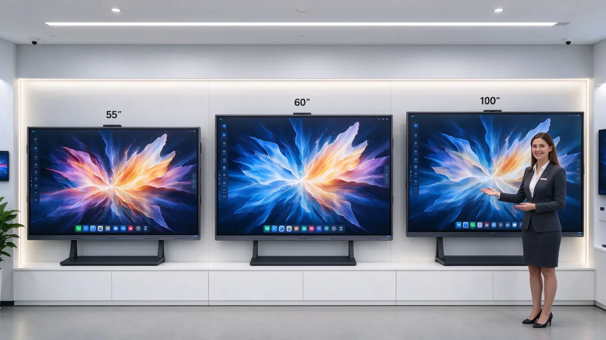 Business smart board showroom comparison