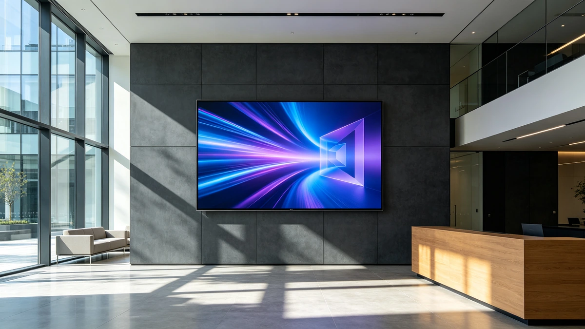 Corporate Lobby Digital Signage Display