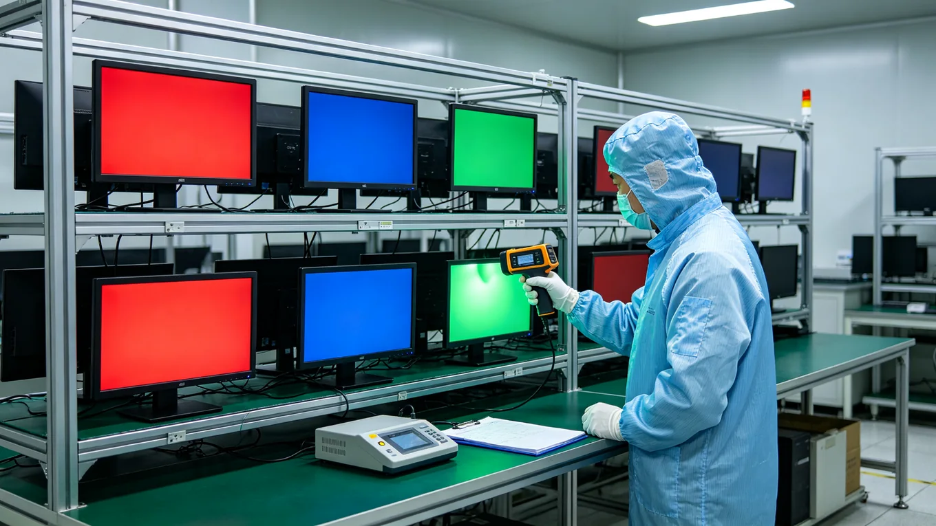 Digital Signage Quality Control Testing