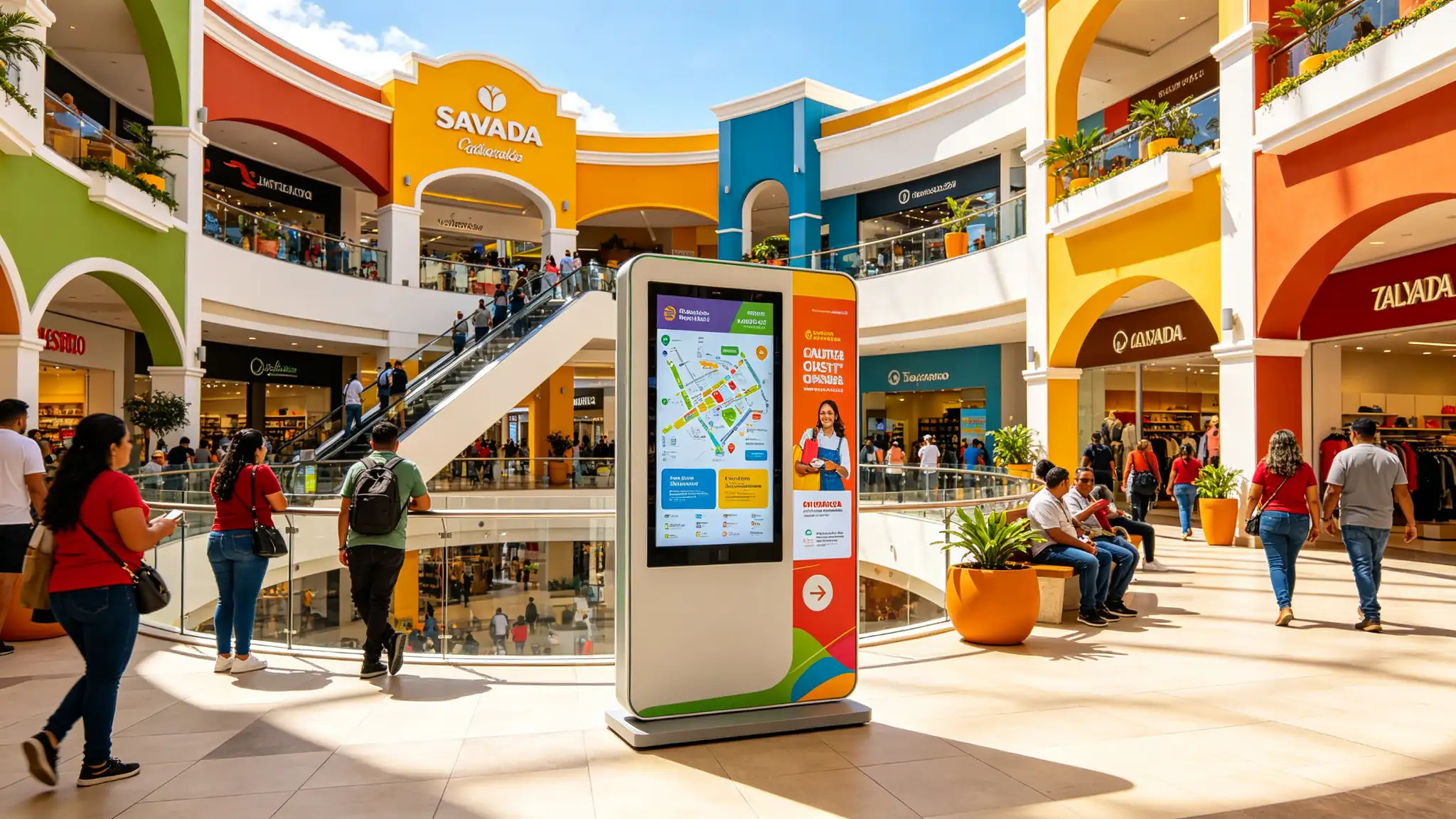 El Salvador Mall Wayfinding Project