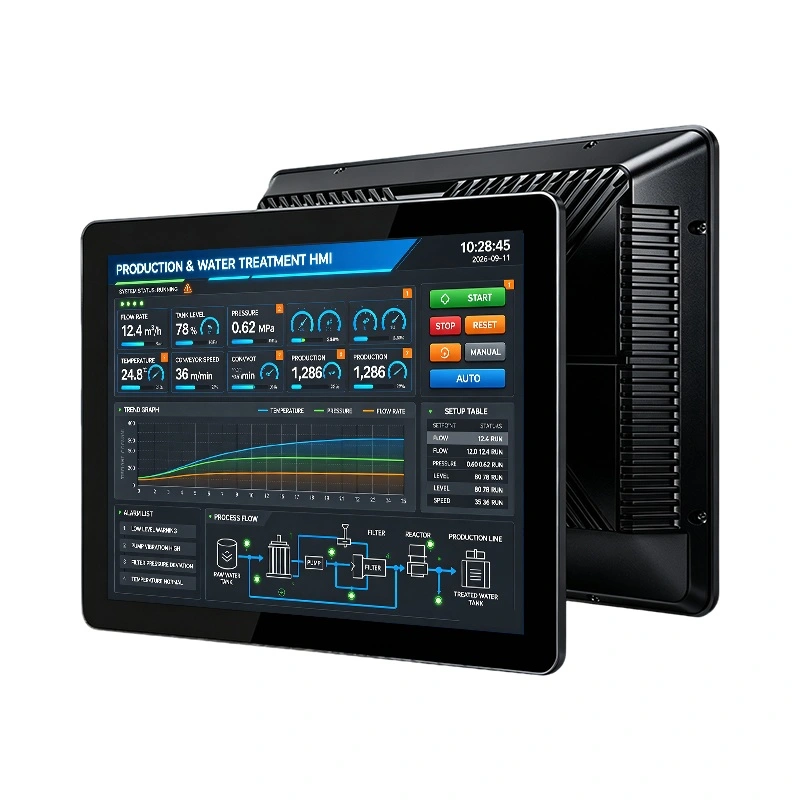 Qtenboard HMI Industrial Panel PC Rugged All-in-One Touch Computer