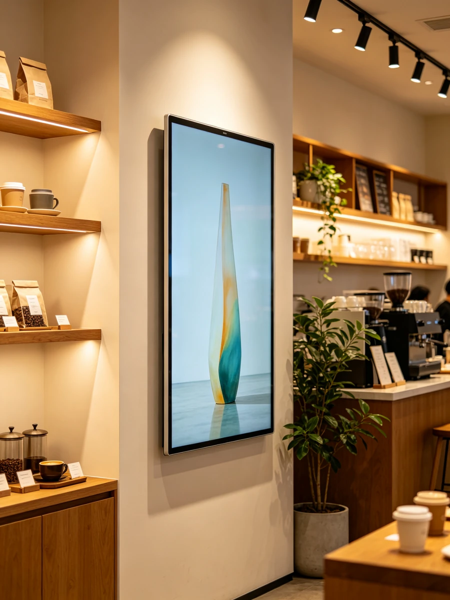 Portrait Digital Canvas Display