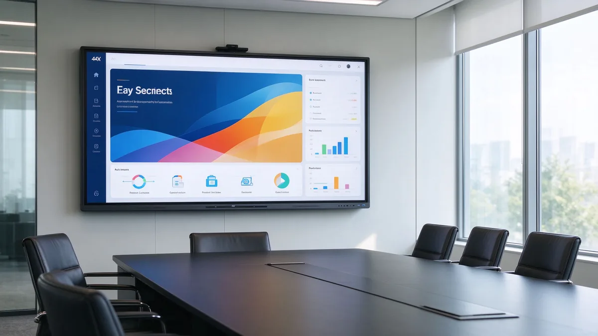 Qtenboard 4K conference smart display