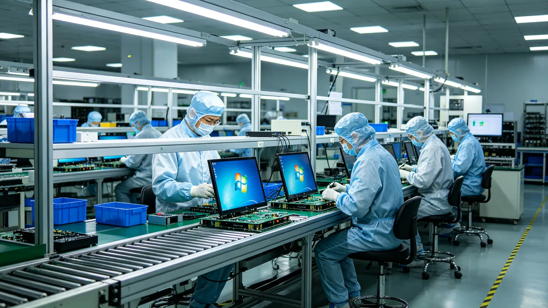 Qtenboard Factory Production Line Manufacturing