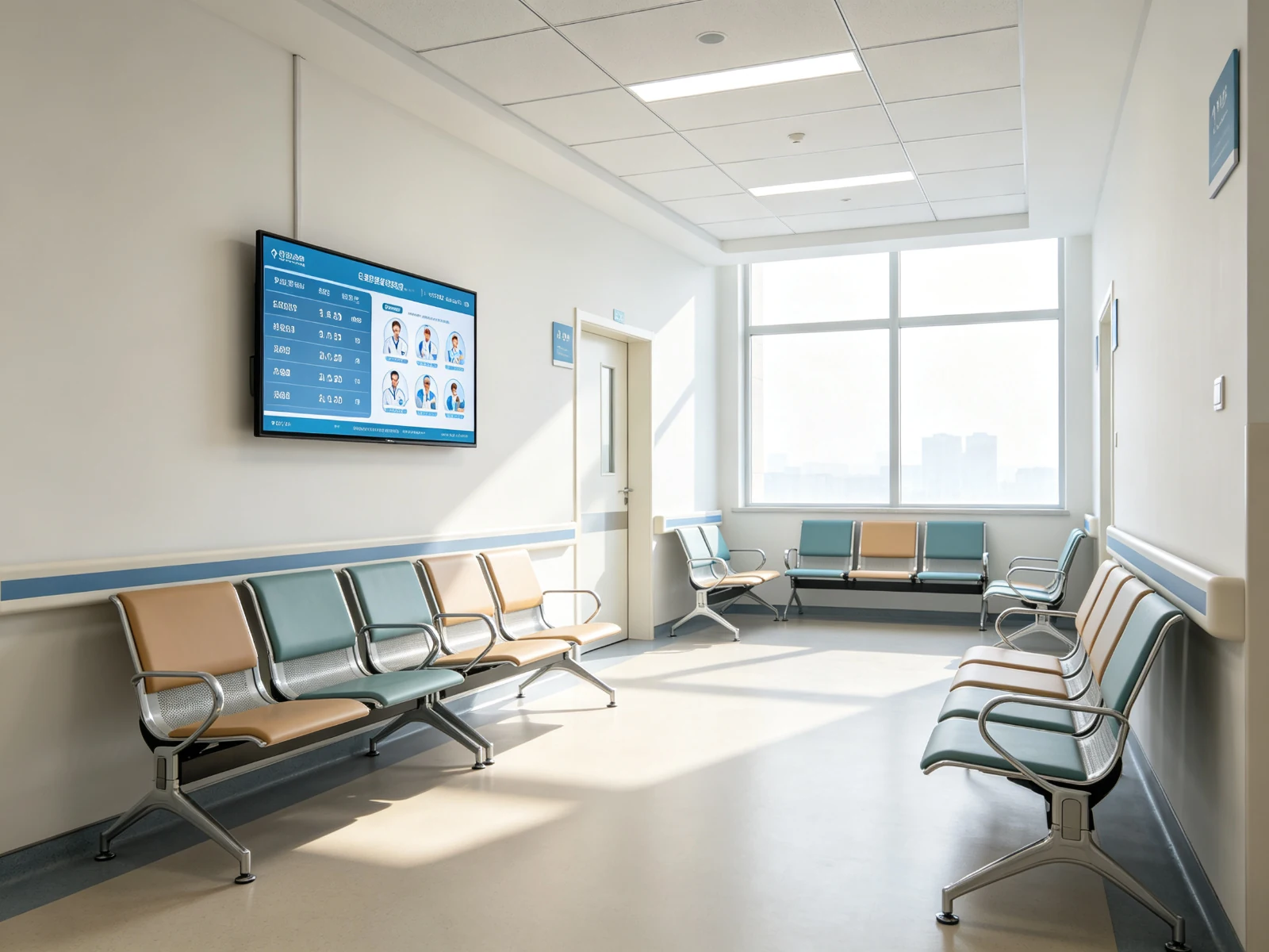 Qtenboard Healthcare Waiting Room Digital Signage