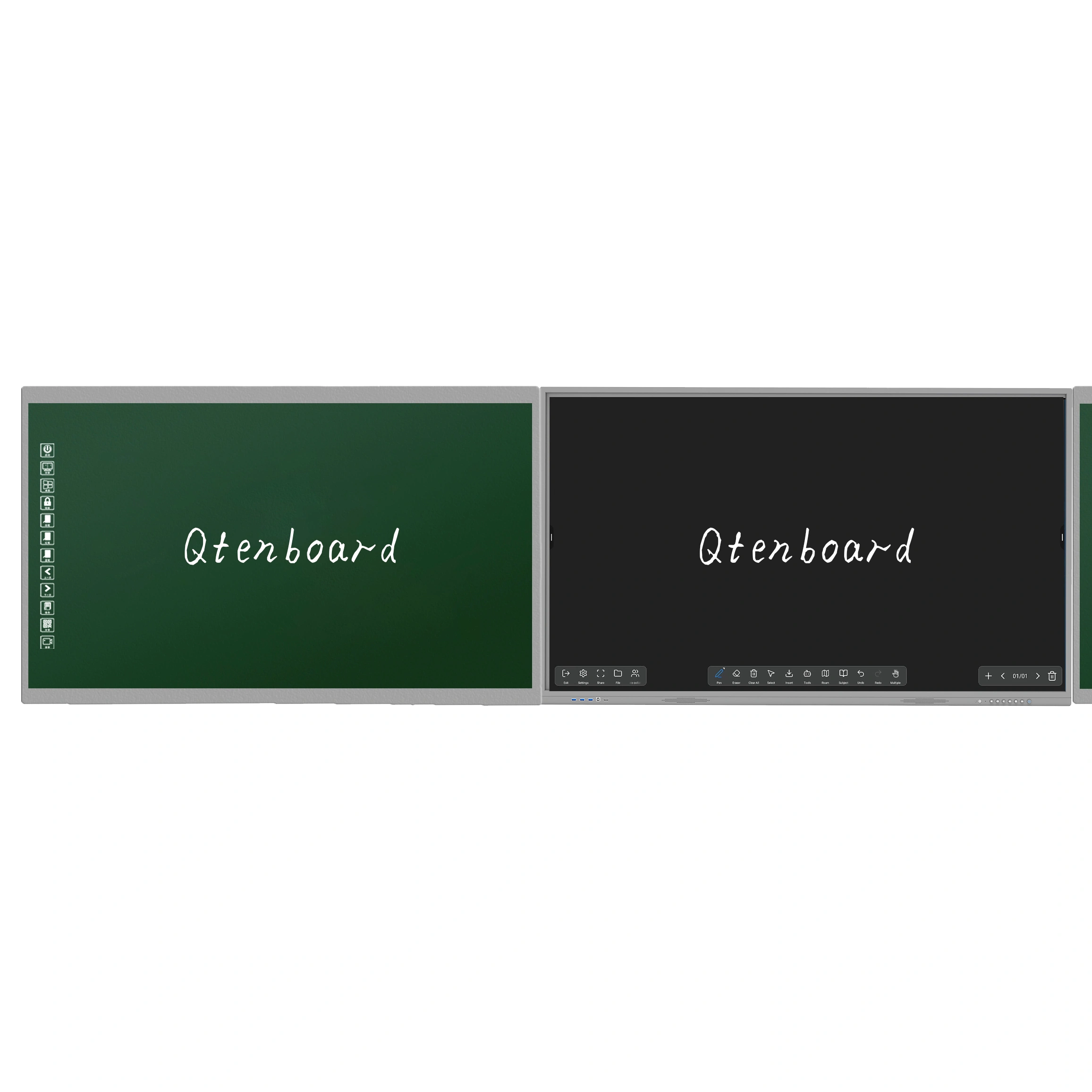 Qtenboard Interconnected Interactive Whiteboard Spec