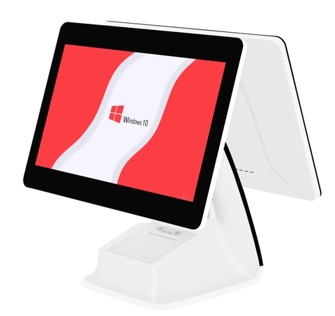 Qtenboard K934SY K9 white dual screen desktop POS