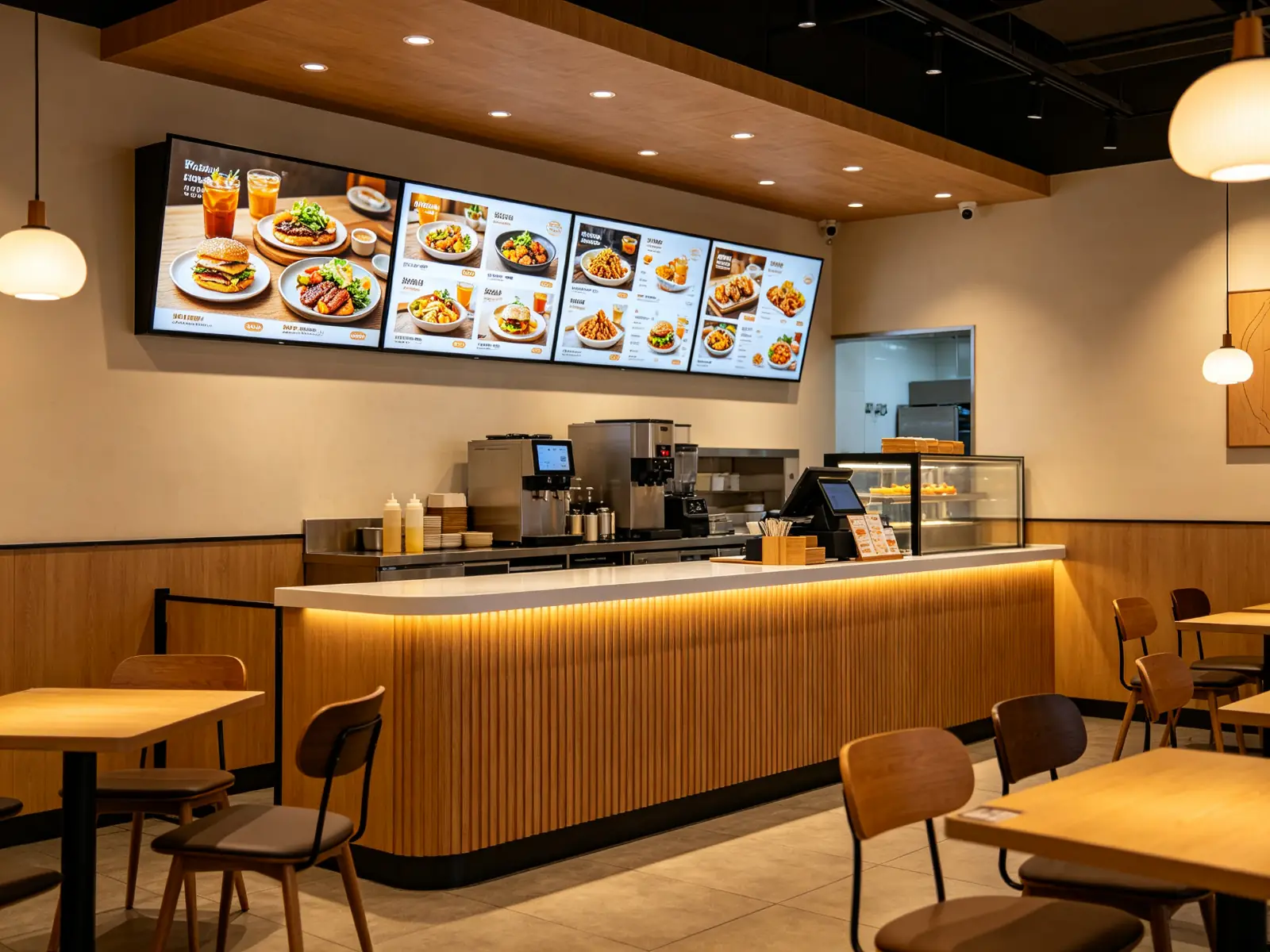 Qtenboard Restaurant Digital Menu Board Display