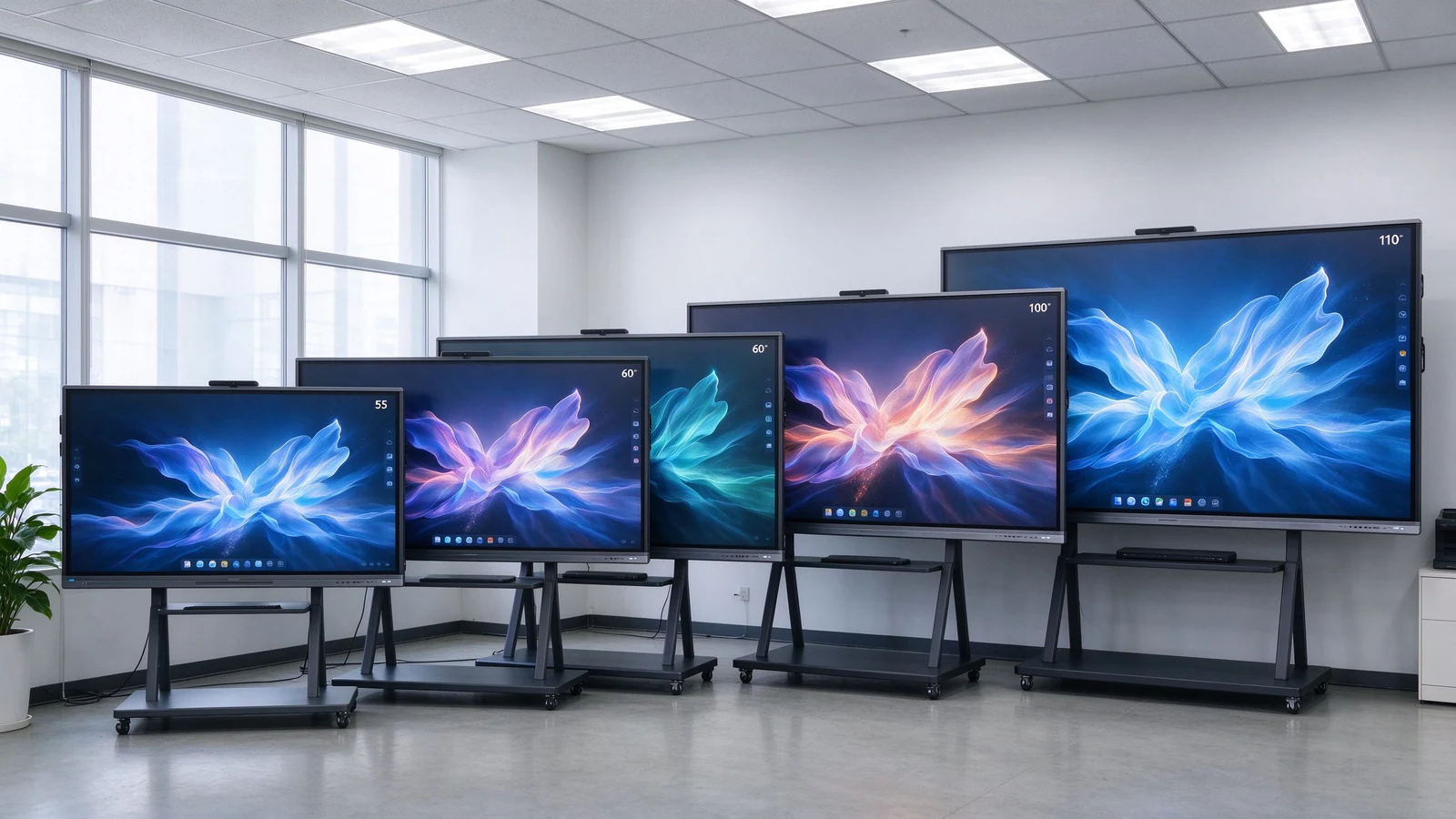Qtenboard smart whiteboard product range