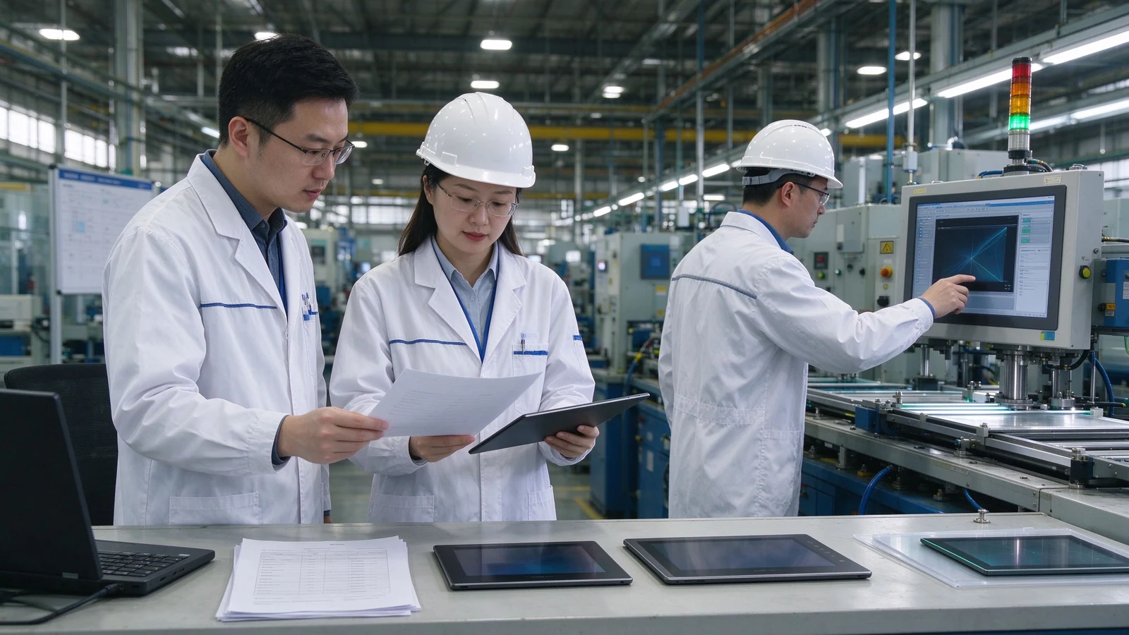 Smart whiteboard OEM project workflow