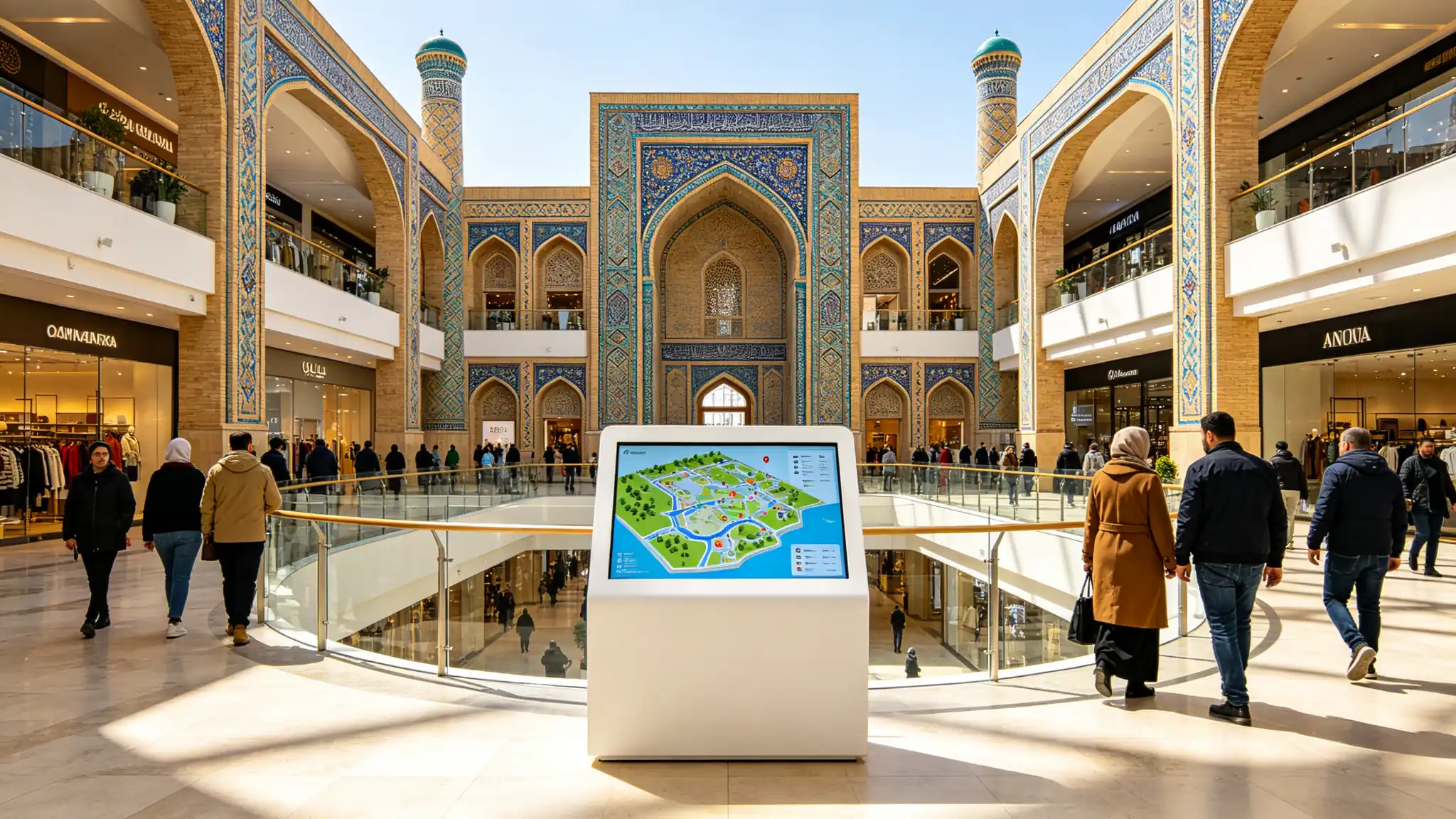 Uzbekistan Mall Wayfinding Project