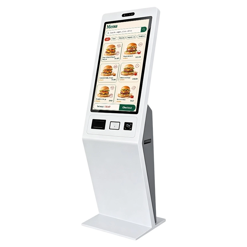 Restaurant Self-Ordering Kiosk Floor-Standing QSR Payment Kiosk