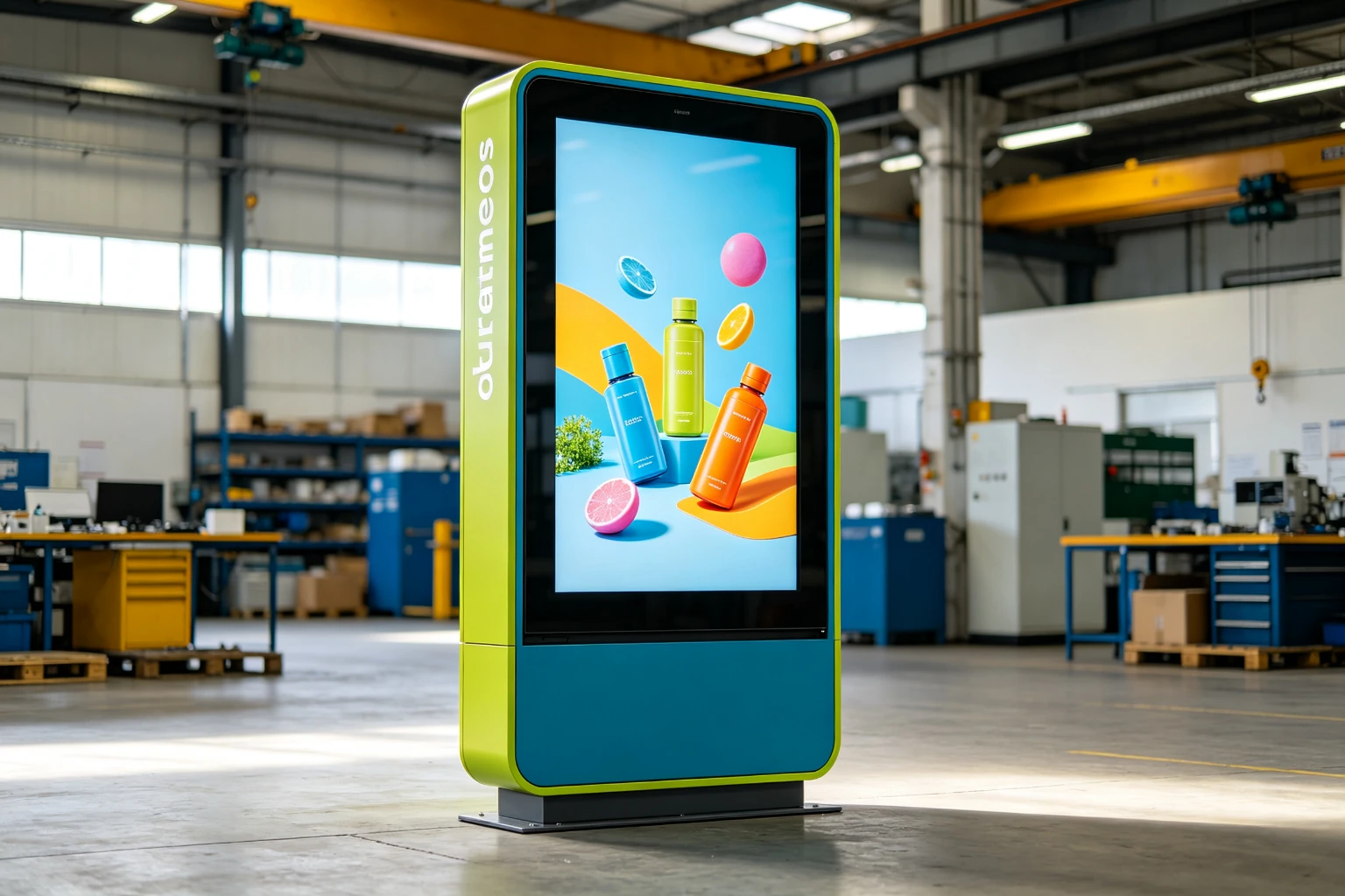 Custom outdoor digital signage manufactured with OEM ODM service