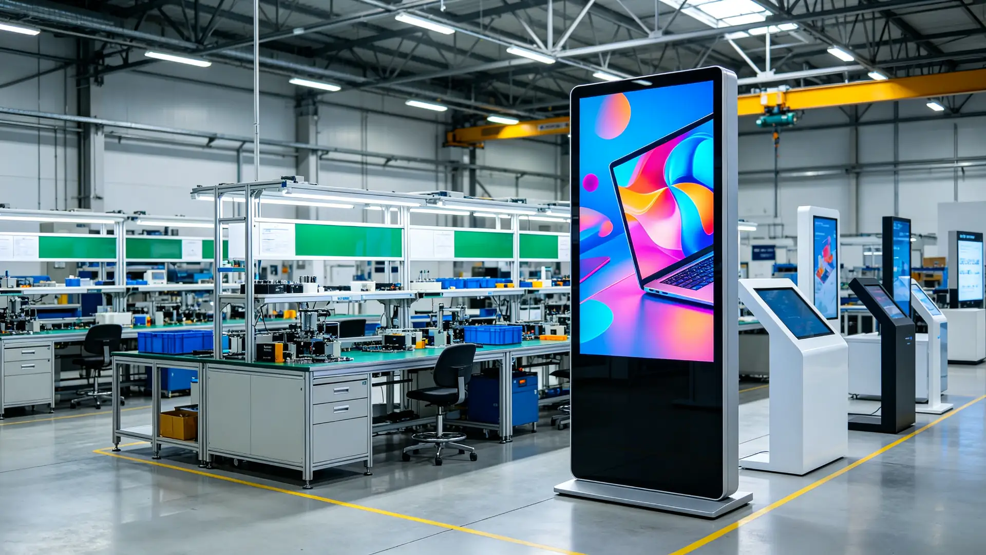 Factory-direct outdoor digital signage manufacturer with custom outdoor LCD totem and digital kiosk