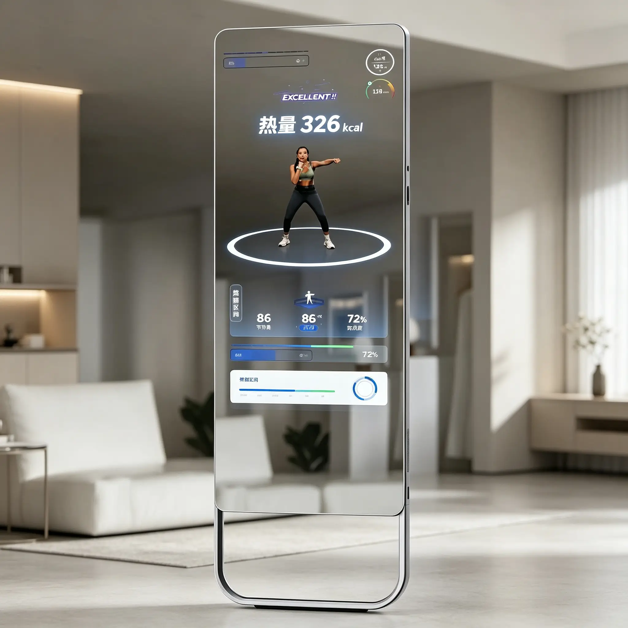 Qtenboard 5mm copper-free silver mirror glass layer structure
