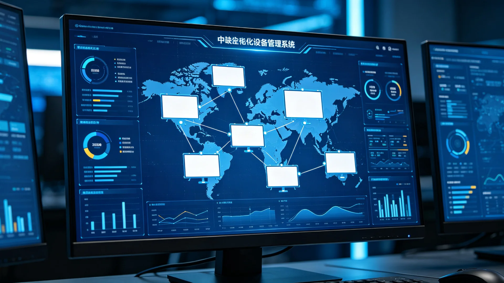 interactive flat panel dms remote device management