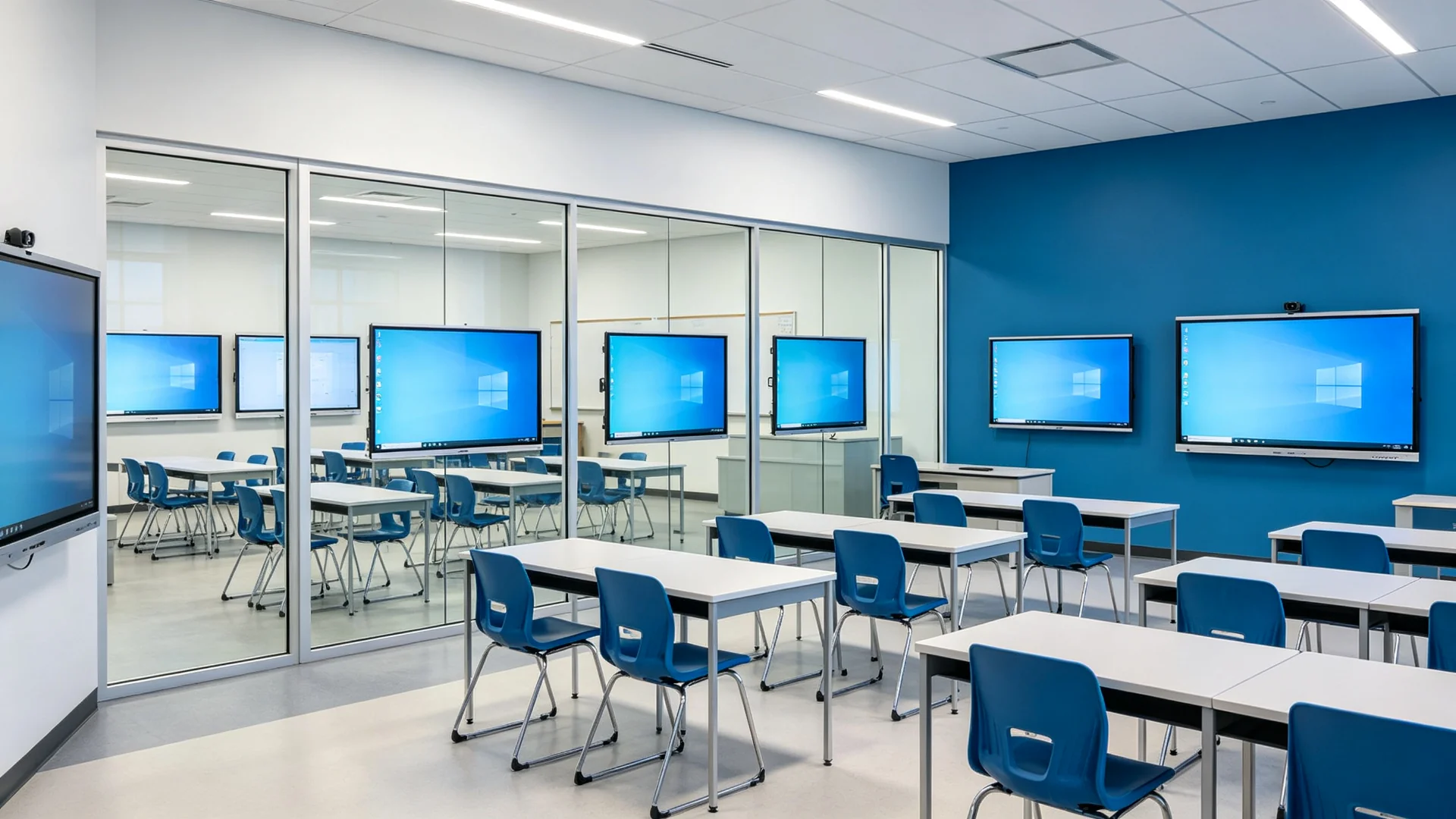 interactive flat panel global tender project deployment